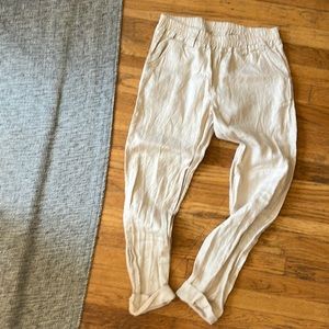 Xs oversized pants,tapered leg /light khaki